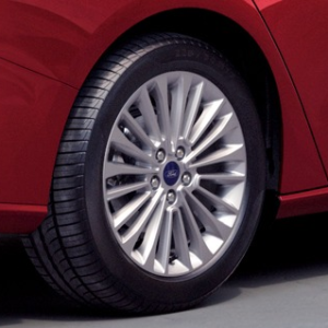 Platišče iz lahke zlitine 17" 10 x 2 kraka, srebrn